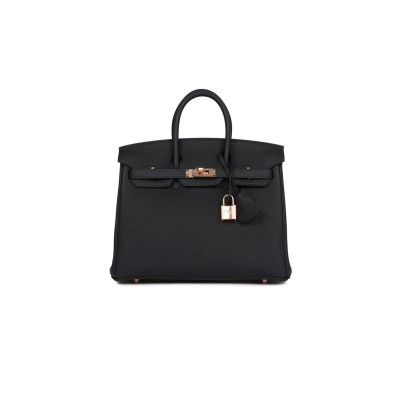 HERMES BIRKIN 25 TOGO ROSE GOLD HARDWARE (25*20*13cm)